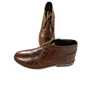 Steve Madden M-Hankin Mens Size 11 M Brown  Ankle Tie Boots